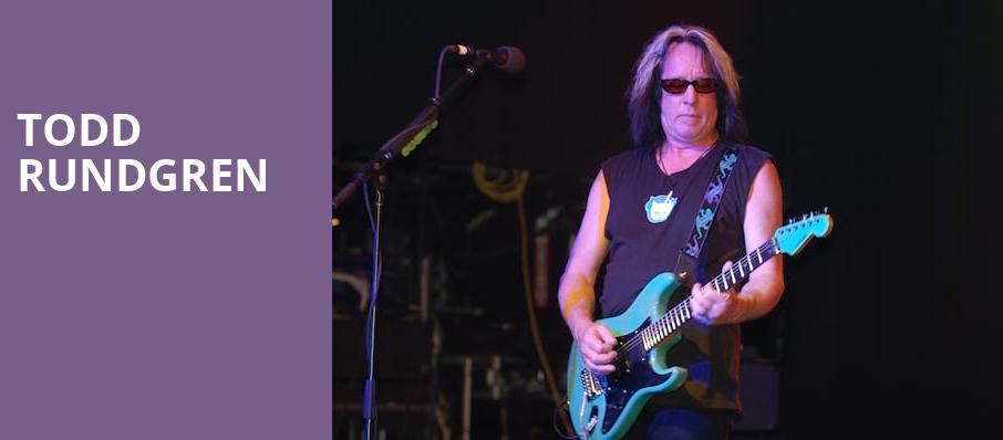 Todd Rundgren, Patchogue Theater For The Performing Arts, Huntington