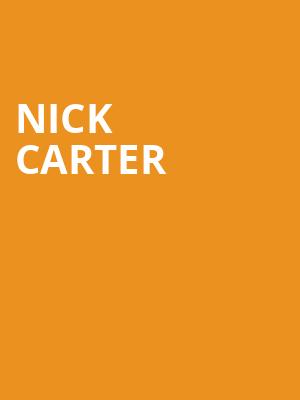 Nick Carter, Patchogue Theater For The Performing Arts, Huntington