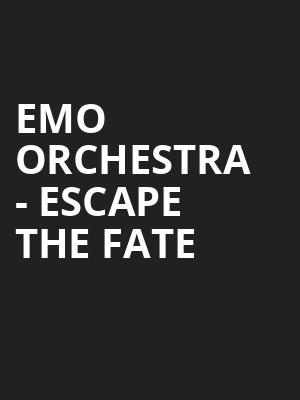 Emo Orchestra Escape the Fate, Patchogue Theater For The Performing Arts, Huntington
